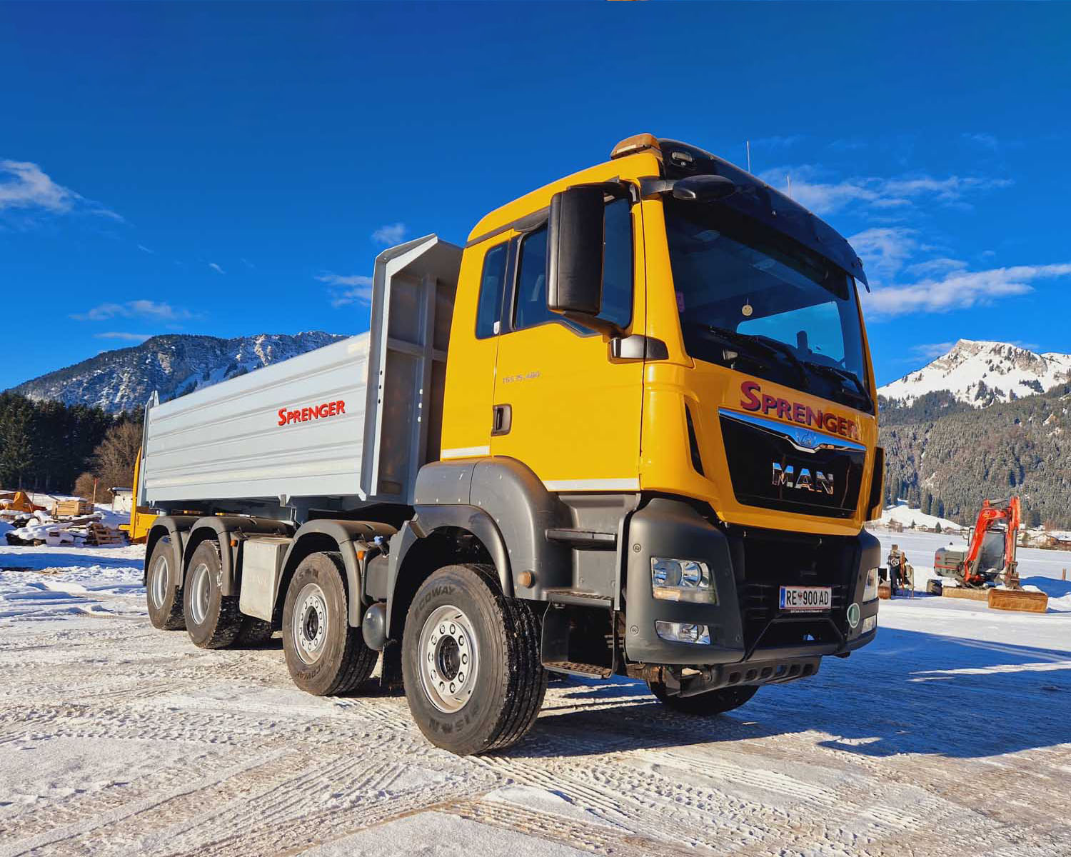 LKW 4-Achser mit 2-Seiten Kipper gallery
