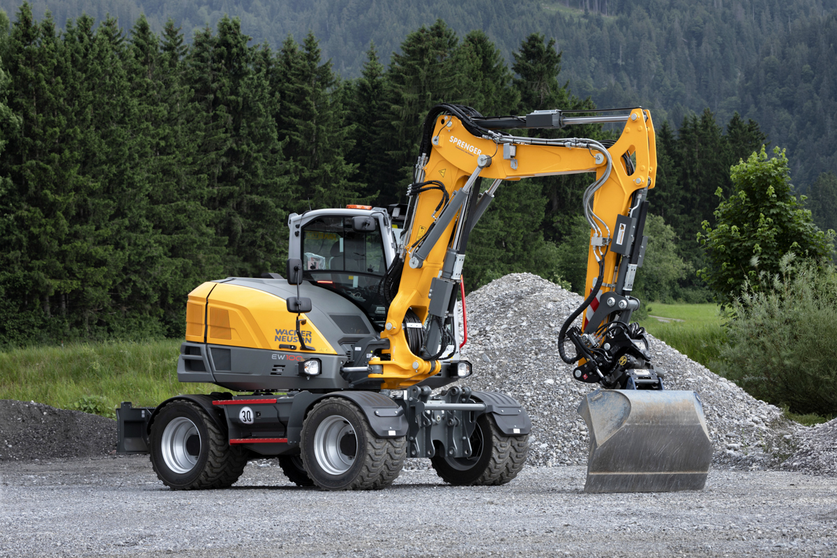 Mobilbagger Neuson gallery