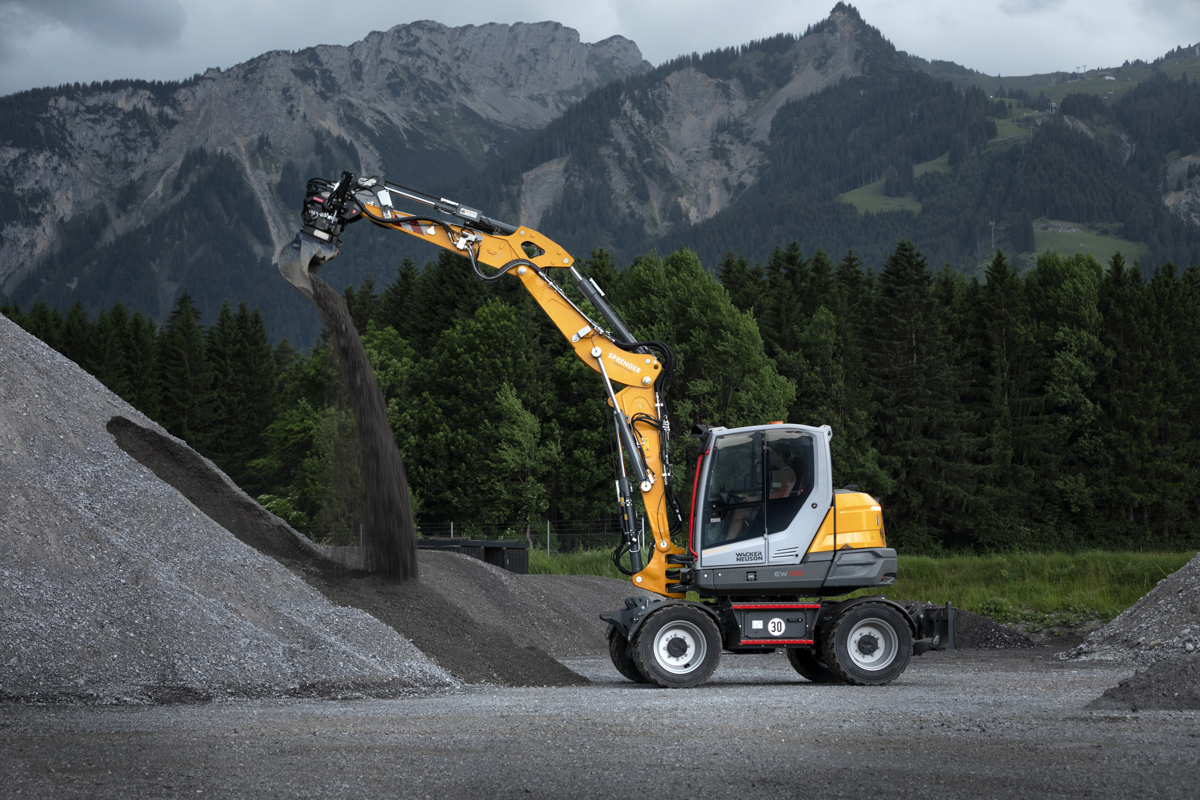 Mobilbagger Neuson gallery