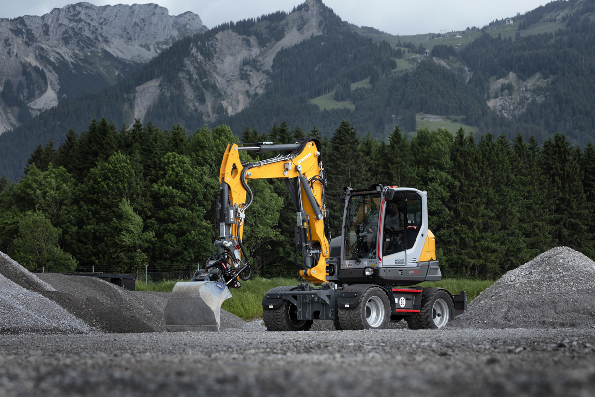 Mobilbagger Neuson gallery