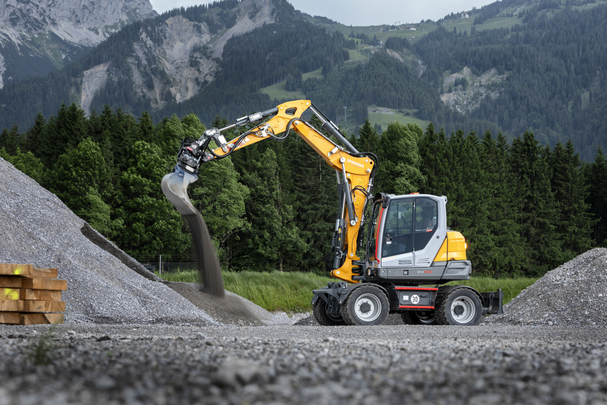 Mobilbagger Neuson gallery